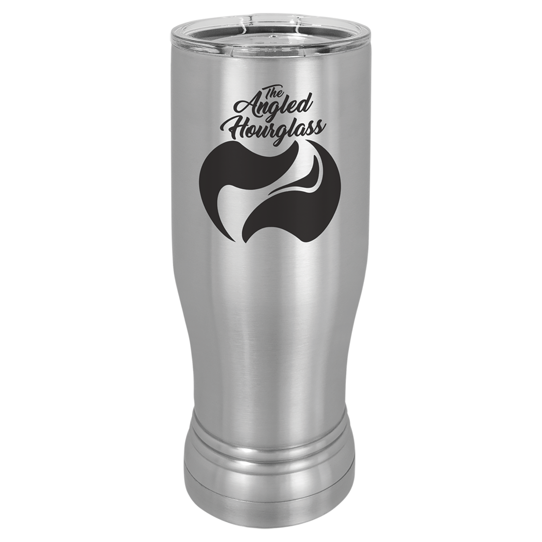 Bulk Custom Engraved - Polar Camel 14 oz. Pilsner Vacuum Insulated Ringneck Tumbler with Clear Lid - Bulk Engraving