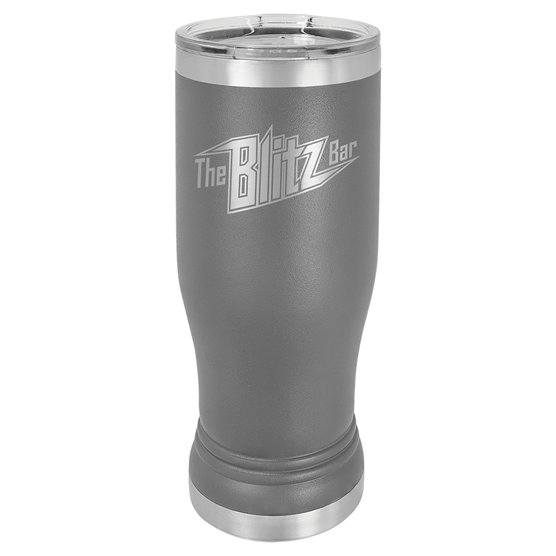 Bulk Custom Engraved - Polar Camel 20 oz. Pilsner Vacuum Insulated Ringneck Tumbler with Clear Lid - Bulk Engraving