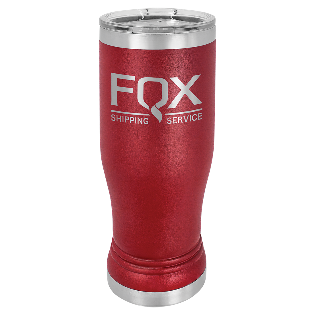Bulk Custom Engraved - Polar Camel 14 oz. Pilsner Vacuum Insulated Ringneck Tumbler with Clear Lid - Bulk Engraving