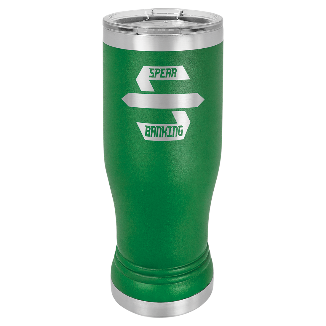 Bulk Custom Engraved - Polar Camel 20 oz. Pilsner Vacuum Insulated Ringneck Tumbler with Clear Lid - Bulk Engraving
