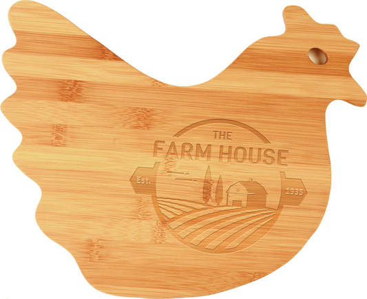 Animal Shaped Bamboo Cutting Boards