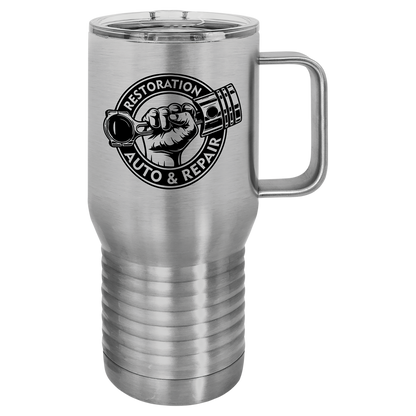 Bulk Custom Engraved - Polar Camel 20 oz. Travel Mug - Vacuum Insulated with Slider Lid - Bulk Engraving