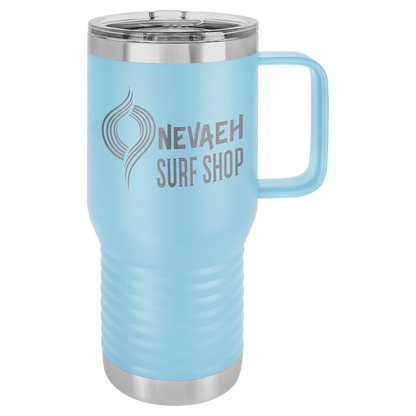 Bulk Custom Engraved - Polar Camel 20 oz. Travel Mug - Vacuum Insulated with Slider Lid - Bulk Engraving