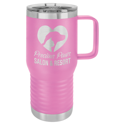 Bulk Custom Engraved - Polar Camel 20 oz. Travel Mug - Vacuum Insulated with Slider Lid - Bulk Engraving