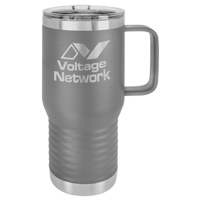 Bulk Custom Engraved - Polar Camel 20 oz. Travel Mug - Vacuum Insulated with Slider Lid - Bulk Engraving