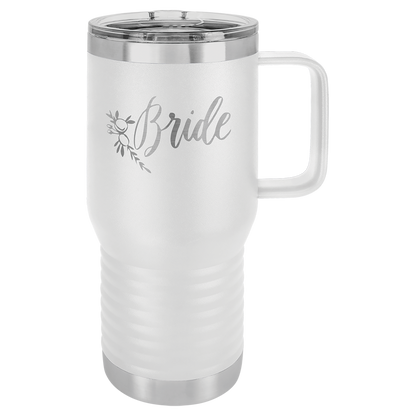 Bulk Custom Engraved - Polar Camel 20 oz. Travel Mug - Vacuum Insulated with Slider Lid - Bulk Engraving