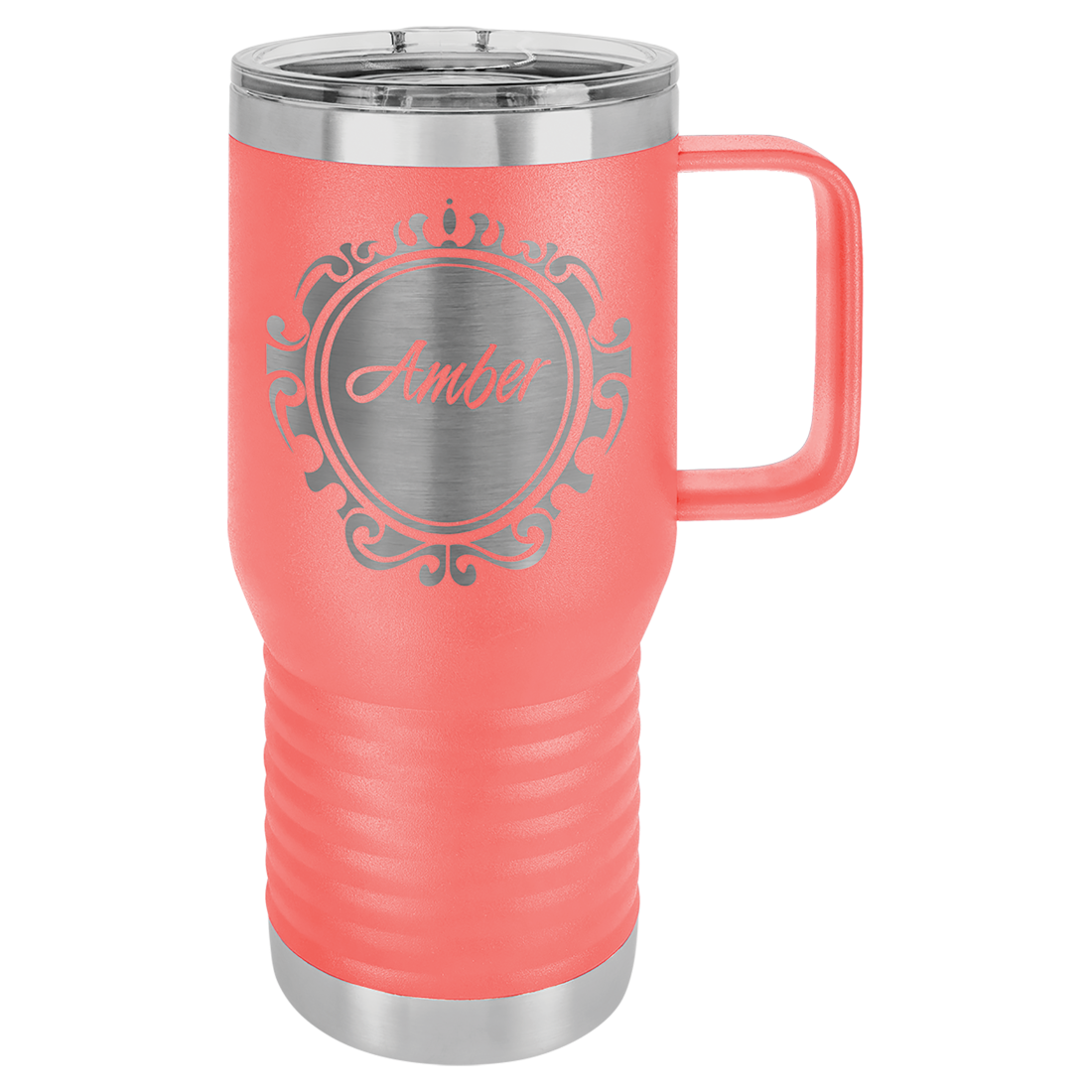 Bulk Custom Engraved - Polar Camel 20 oz. Travel Mug - Vacuum Insulated with Slider Lid - Bulk Engraving