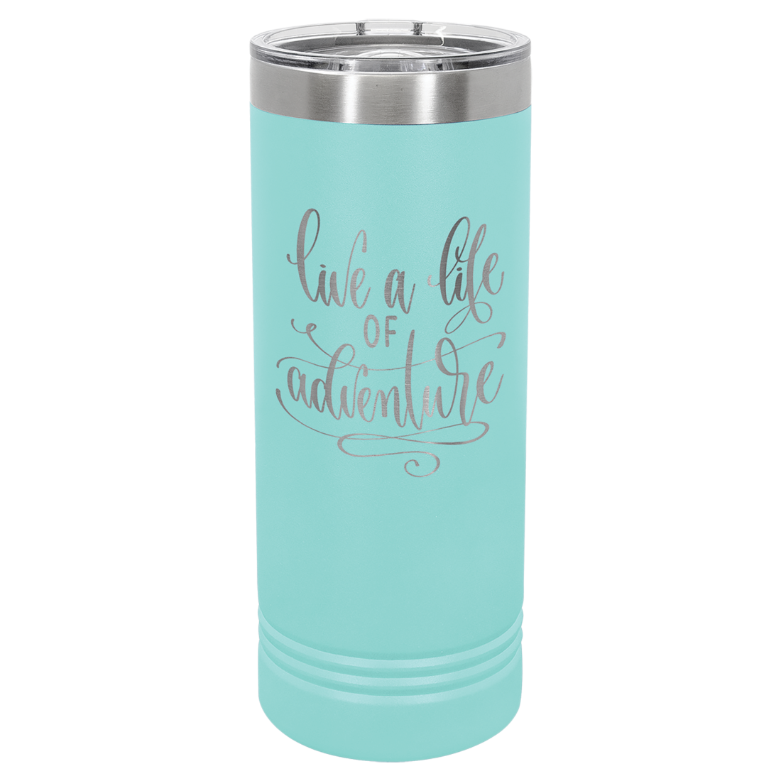 Bulk Custom Engraved - Polar Camel 22 oz. Skinny Tumbler with Slider Slider Lid - Bulk Engraving