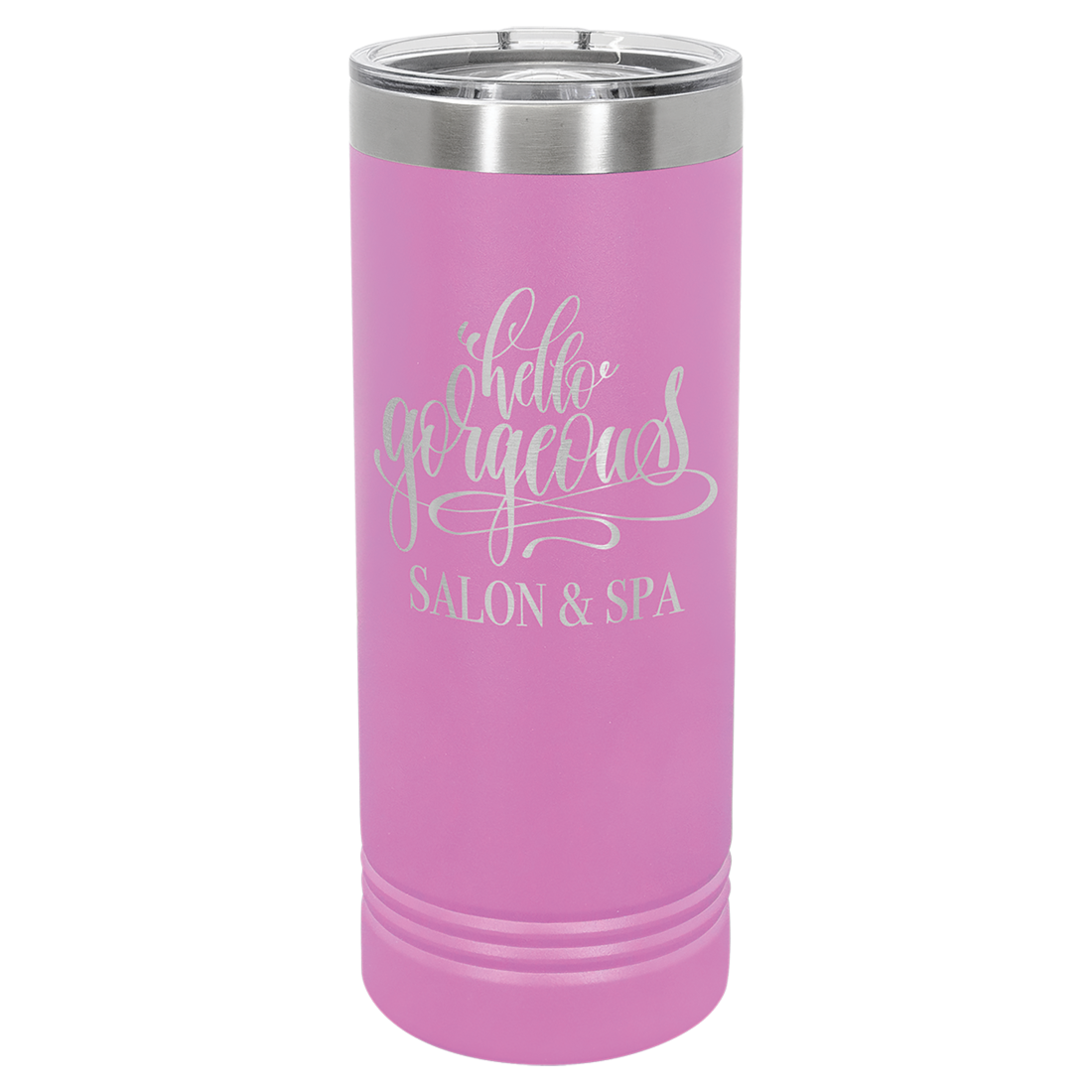 Bulk Custom Engraved - Polar Camel 22 oz. Skinny Tumbler with Slider Slider Lid - Bulk Engraving