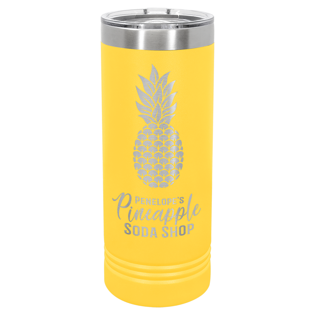 Bulk Custom Engraved - Polar Camel 22 oz. Skinny Tumbler with Slider Slider Lid - Bulk Engraving