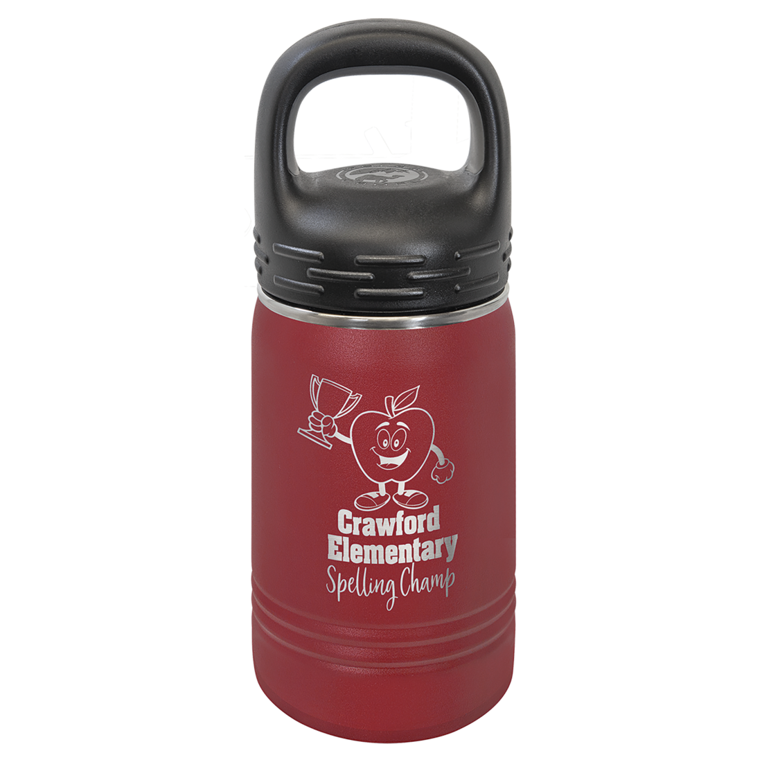 Bulk Custom Engraved - Polar Camel 12 oz Water Bottle - Bulk Engraving