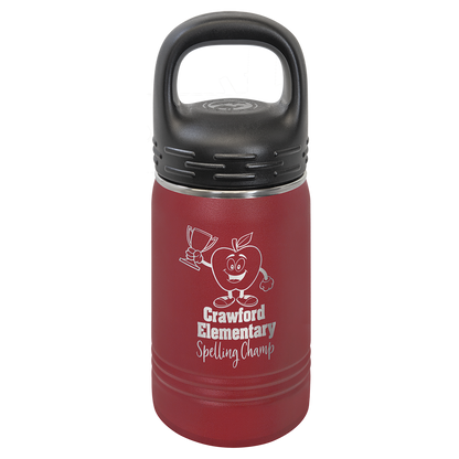 Bulk Custom Engraved - Polar Camel 12 oz Water Bottle - Bulk Engraving