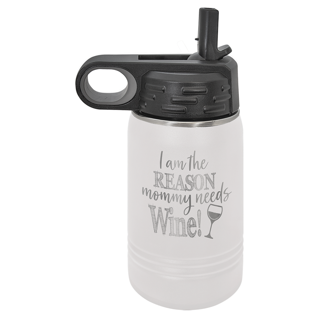 Bulk Custom Engraved - Polar Camel 12 oz Water Bottle - Bulk Engraving